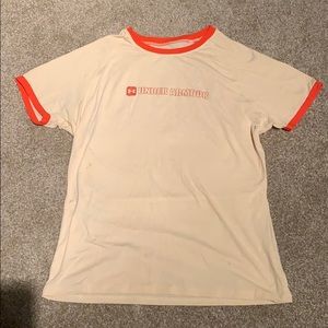 Under Armour shirt yellow/orange